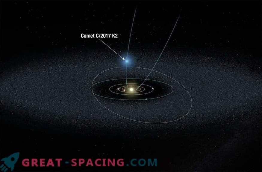 Naukowcy monitorują prymitywną daleką kometę