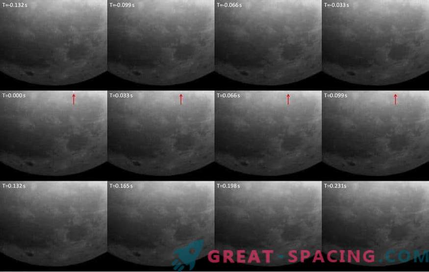 NELIOTA projektas aptinka mirksėjimą iš mėnulio smūgių