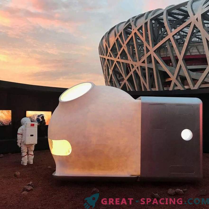 Przytulne mini-domy dla odkrywców Marsa
