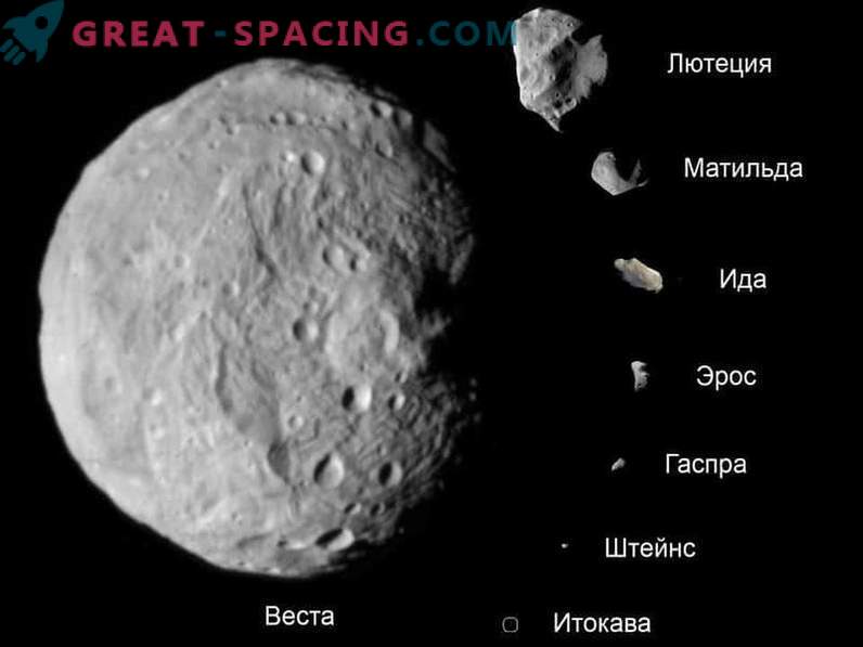 Vesta - największa i najjaśniejsza asteroida Układu Słonecznego