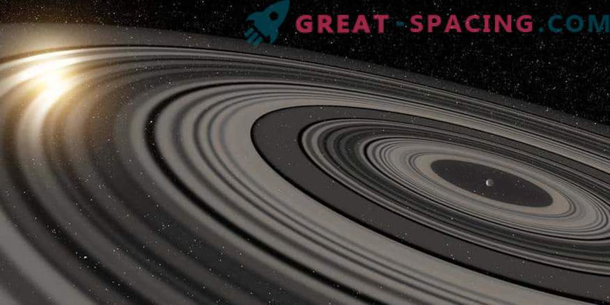 Egzoplaneta wykryta z pierścieniami większymi niż pierścienie Saturna