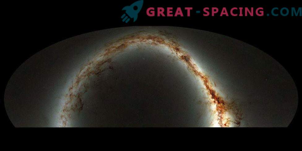 Wideo pyłu kosmicznego Drogi Mlecznej w 3D
