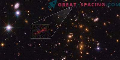 Hubble et Spitzer sont combinés pour obtenir une image améliorée d'une galaxie lointaine