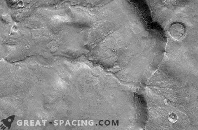 To starożytna kręta rzeka ... Na Marsie