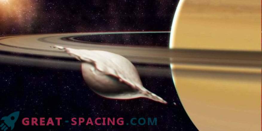 Szczegóły historii dla małych wewnętrznych satelitów Saturna