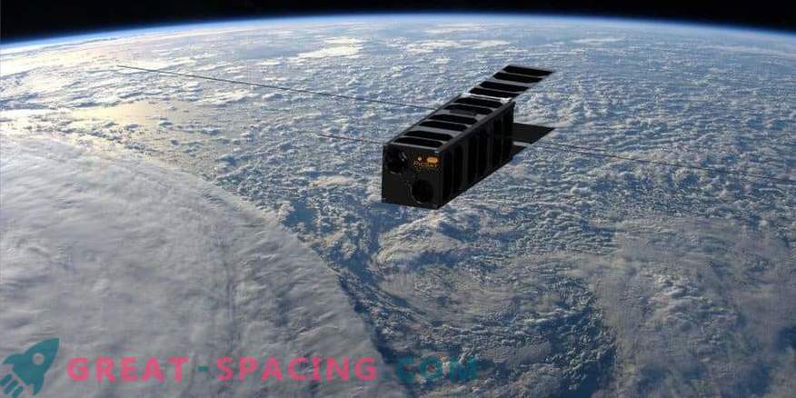 Mały satelita bada daleką planetę