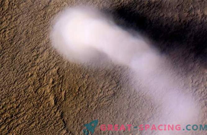 Marsyjskie wiry pyłu można wykryć za pomocą danych sejsmicznych
