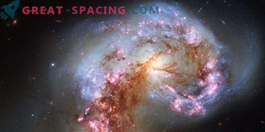 Znaleziono materiał organiczny w Antenna Galaxy
