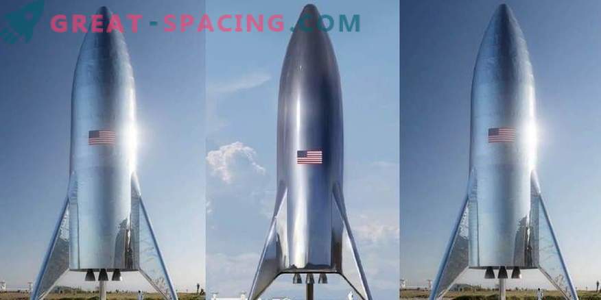 Ilon Musk demonstruje prototyp marsjańskiej rakiety