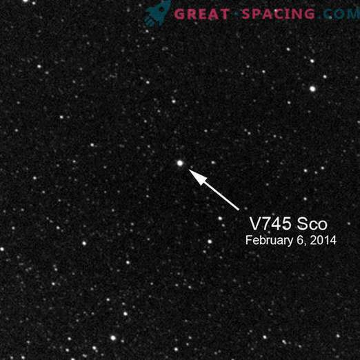 Niesamowite obserwacje w V745 Scorpio