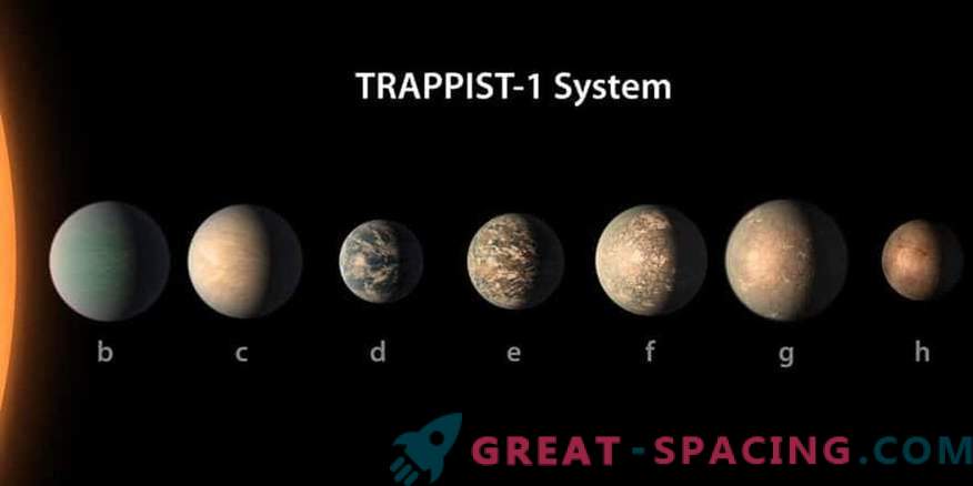 James Webb ujawnia sekrety planet w systemie TRAPPIST-1