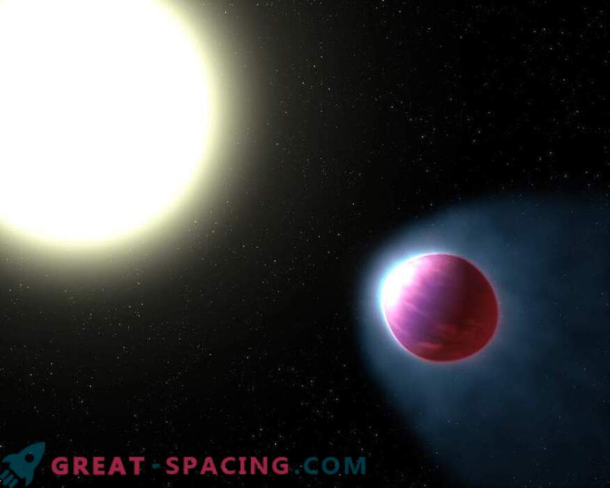 Hubble znalazł egzoplanetę z atmosferą wodną