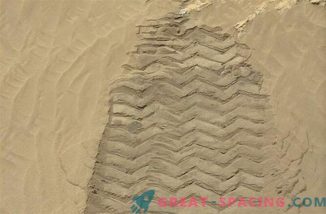 Ciekawość odkrywania wydm Marsa: zdjęcia