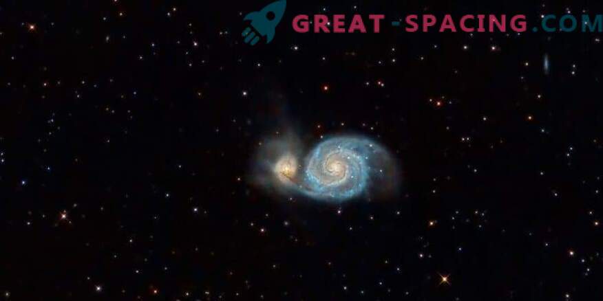 Gigantyczna zjonizowana chmura wodoru została znaleziona w galaktyce Whirlpool